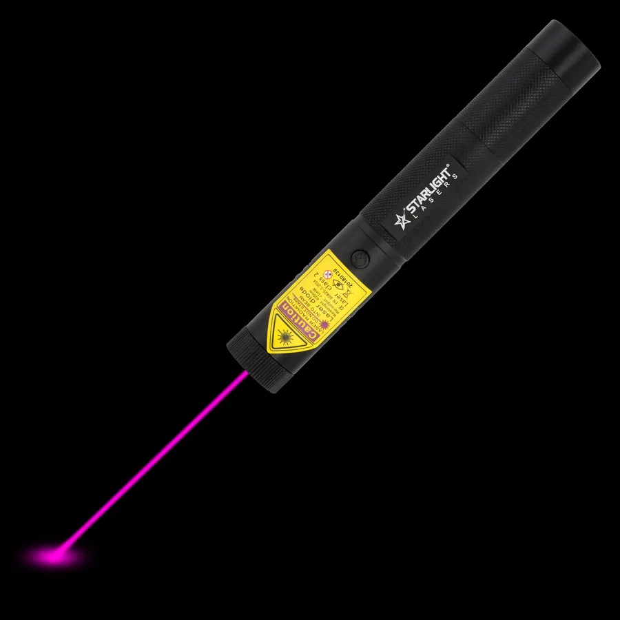 Starlight V1 Pro con raggio laser visibile al buio