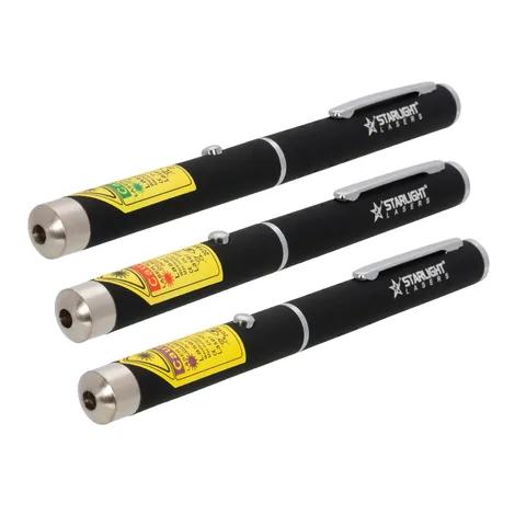 Set di 3 penne laser verde, rossa e viola X1, M1 e Z1